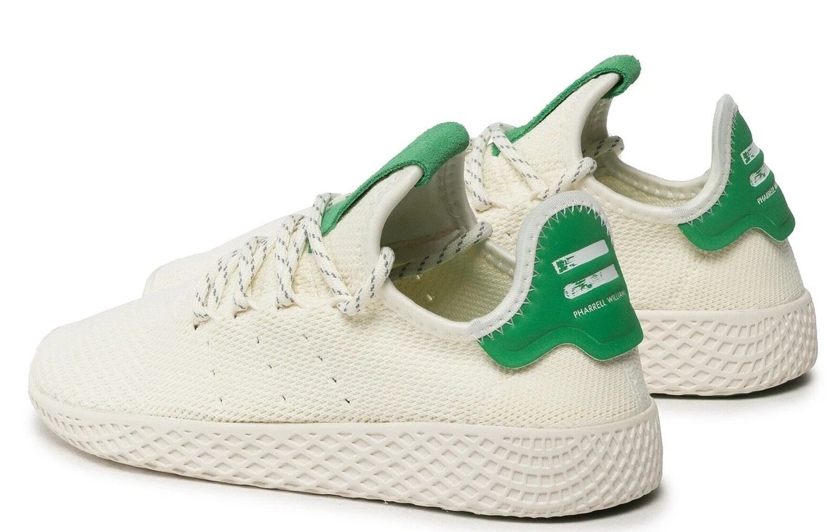 adidas Originals Pharrell Williams Tennis Hu Sneakers In White And