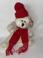 TY Attic Treasures Peppermint the Christmas Bear NWMT (C6)