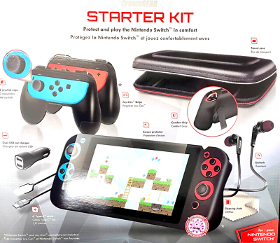 dreamGEAR Nintendo Switch Starter Kir for sale online | eBay