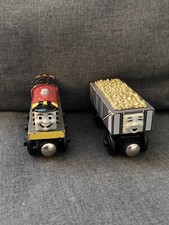 Thomas The Tank Engine Wooden Railway Trains Gold Dust Salty Gold Mine Rickety