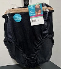 Vanity Fair Radiant 3-Pack HI-CUT  SHAPERS light control Nylon  Small/5 NWT