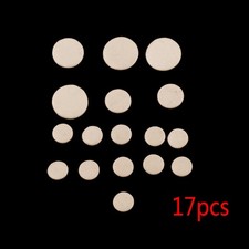 17pcs/set Felt Clarinet Replacement Pads Woodwind Instrument Part Accessories