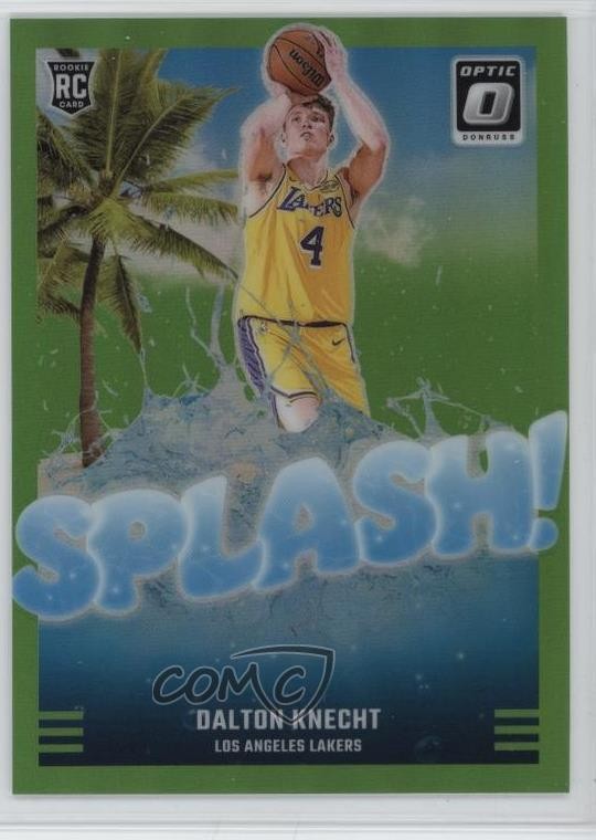 2024 Panini Donruss Optic Splash! Lime Green Prizm 149/199 Dalton Knecht #12 1l2