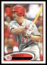 Scott Rolen 2012 Topps #255 Cincinnati Reds MLB READ FREE SHIPPING AutographDen