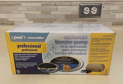 #ad #ad Orbit Arizona Mist Booster Pump 92100 Misting System 3 8quot; 160 PSI NEW $76.00