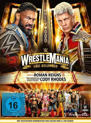 WWE Wrestlemania 2023 (DVD) 3 Disc Set