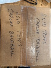 2010 Topps Chrome Baseball 12 Box Sealed Case