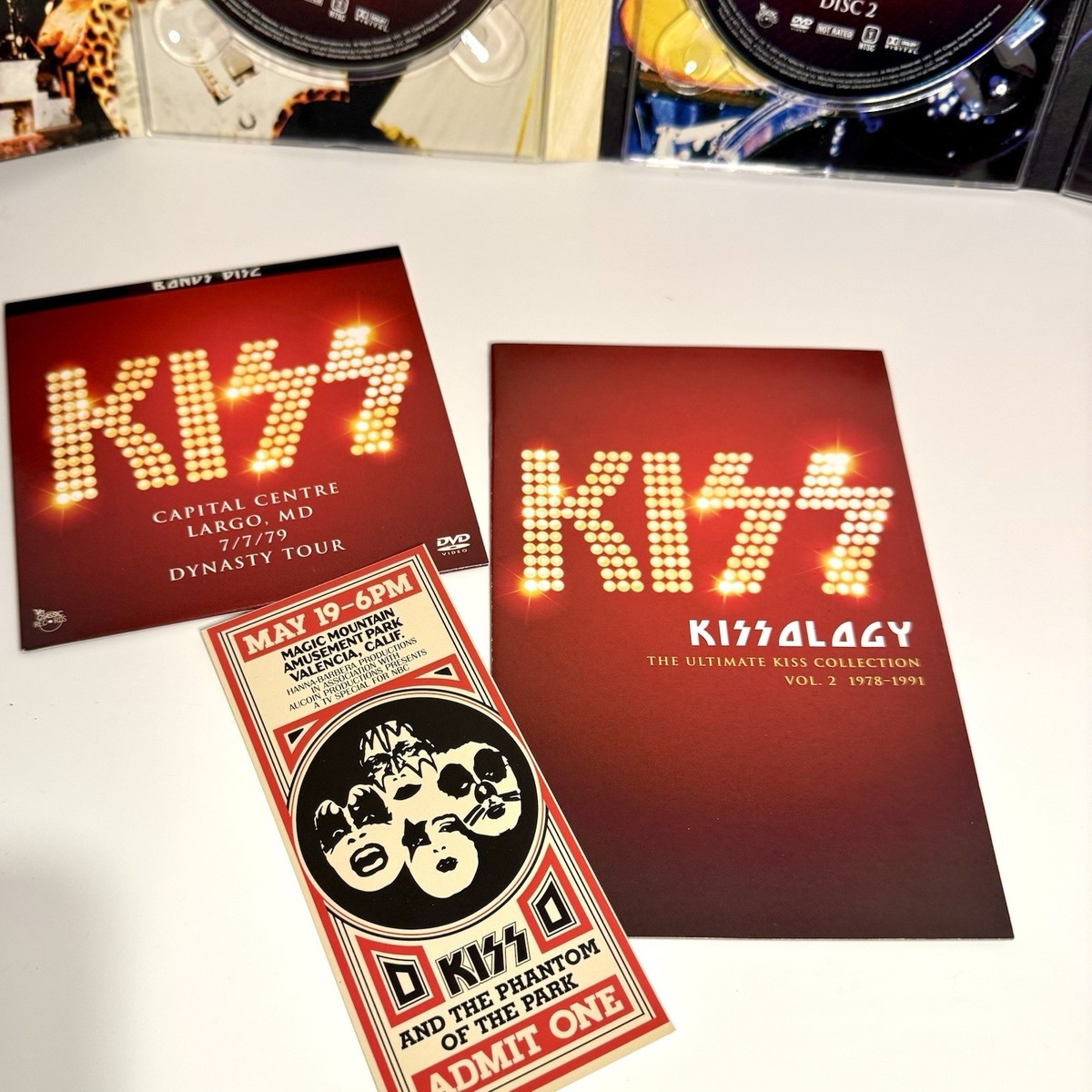 Kissology DVD The Ultimate Kiss Collection Vol. 2 1978-1991
