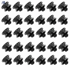 30pcs Car Door Card Retainer Trim Clips Push-Type Interior Rivets Fastener Clip