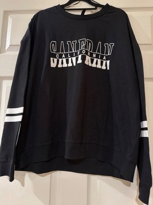 H&M Divided San Fran California Black Sweatshirt XL