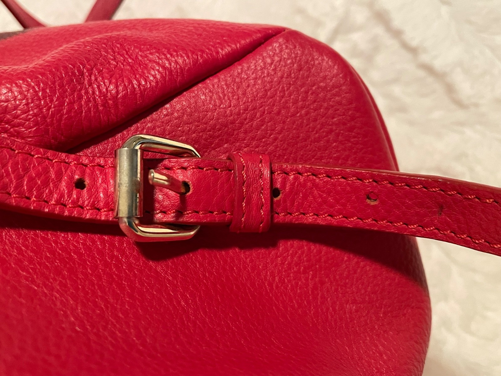 Jack Rogers Red Backpack - EUC - image 8