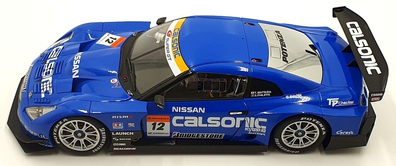 AUTOart Nissan Gt-r Super GT 2008 Calsonic Impul #12 Diecast Car 1