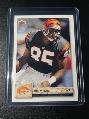 #229 - Tim McGee - Upper Deck 1992 - Cincinnati Bengals 