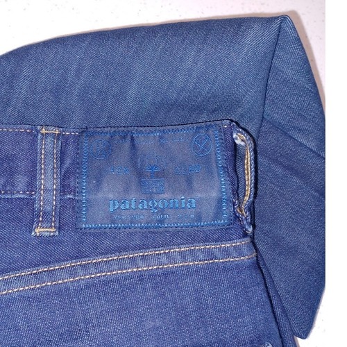 Patagonia Blue Jeans Mens Performance 30x34 Organic Cotton - Picture 5 of 10