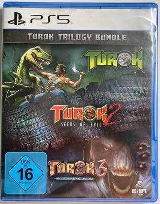 Turok Trilogy Bundle PS5 | NEU Fabrikneu Versiegelt Sealed OVP Atari