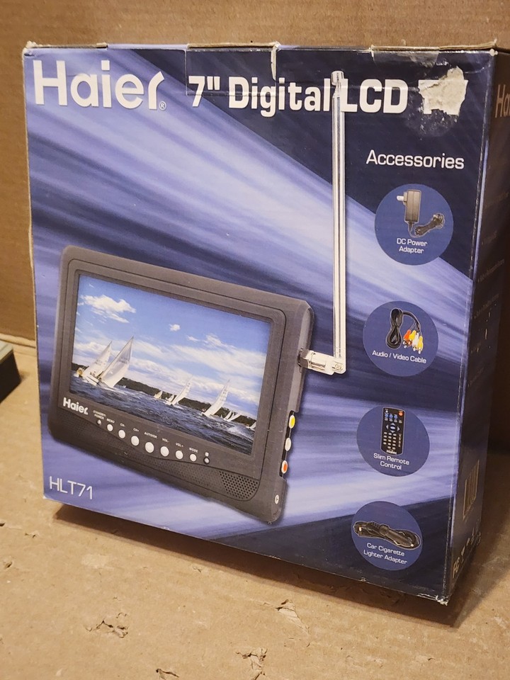Alimentatore PwrON 12V 2 Metri Per TV LCD Haier 7 HLT71 E Simili, Cavo Di Rete Incluso
