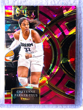 2025 WNBA Panini Prizm PINK Cracked Ice CHEYENNE PARKER-TYUS 🏀 NEW in Protector