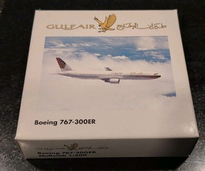 Herpa Wings Gulf Air Boeing 767-300ER - 1:500 - Ltd. Edition New Old Store Stock