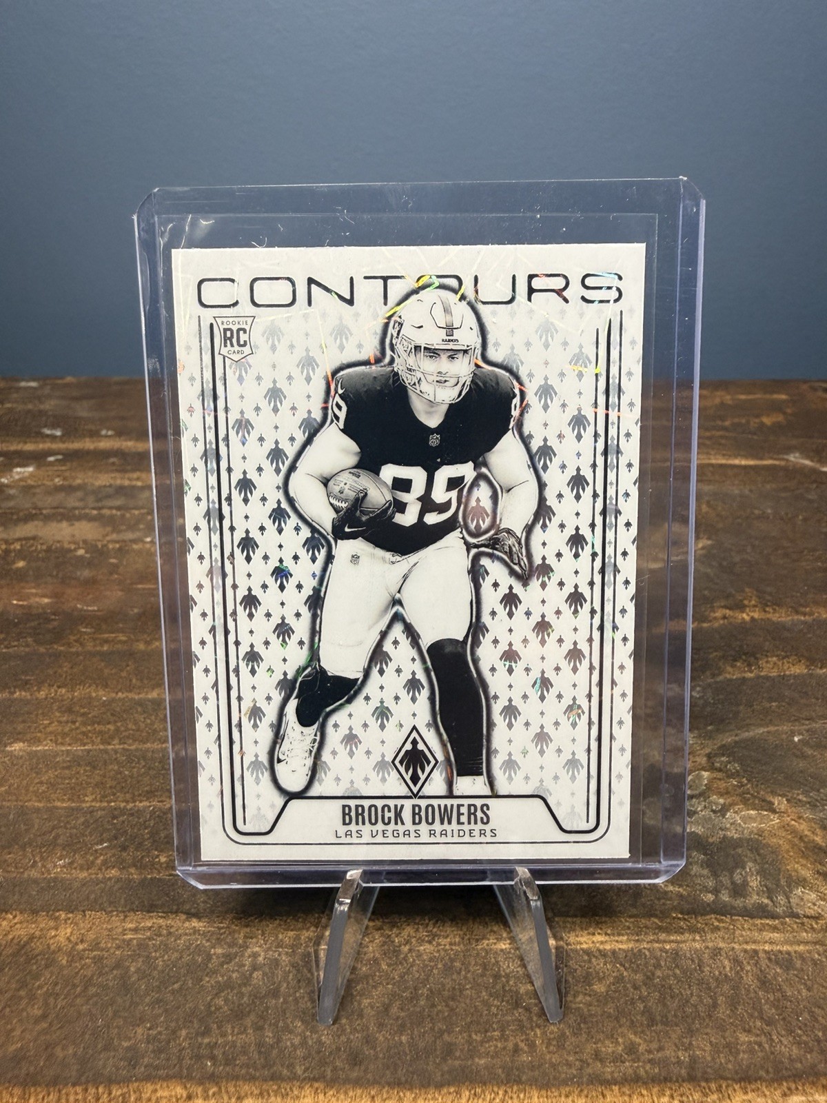 2024 Panini Phoenix - Contours Brock Bowers #CON-BBS Lazer (RC) Raiders