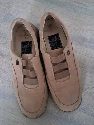 Caprice Air Bag Damen Slipper Halbschuh Freizeitschuh Leder Gr.5.5 beige
