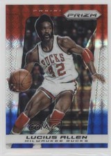 2013-14 Panini Prizm Red White & Blue Mosaic Prizm Lucius Allen #249 0o9