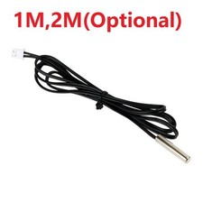 Brand New Temperature Sensor 5*25.5MM Good Waterproof Nickel-plated Copper