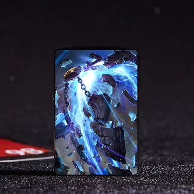League of Legends Xerath Windproof Pocket Lighter Custom Printed Champion Design