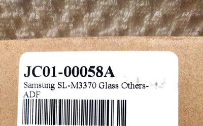 Genuine Samsung/ M3870FW/ SAM/ Glass/ Scanner/ ADF 9x3/4 IN/ Slit Glass