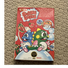Taito Bubble Bobble Nintendo NES Arcade NTSC-U/C 1988 Manual Included