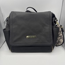 Petunia Pickle Bottom Black Boxy Backpack Diaper Bag Great Clean Condition more