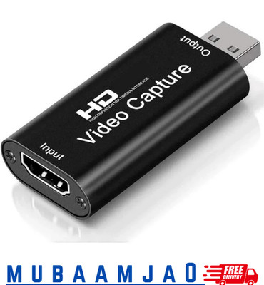 4K Video Capture Card HDMI USB 1080P Live Video Streaming Game Recorder USB-C