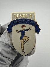 Level 2 Gymnastics Games Sports Enamel Lapel Pin