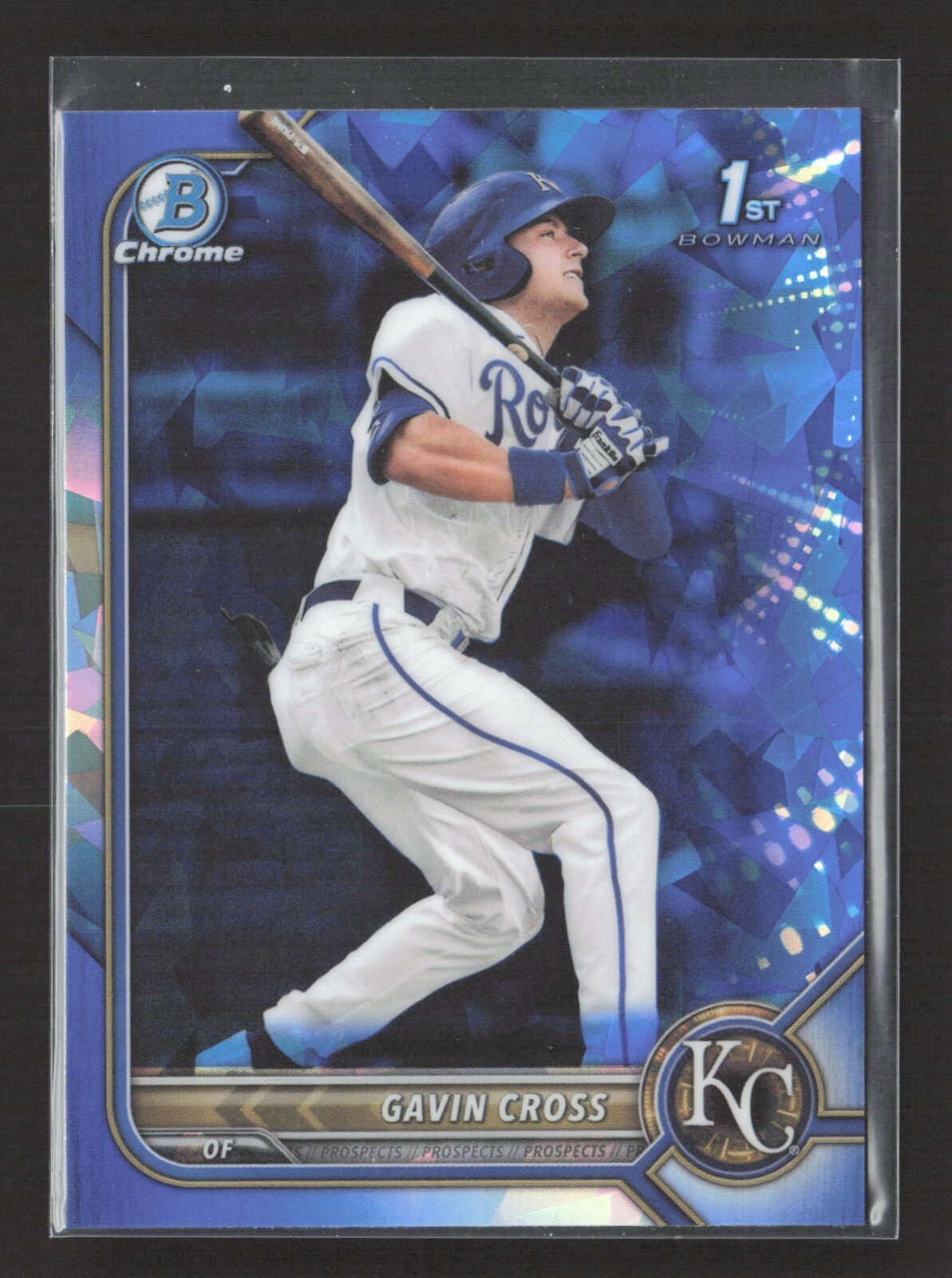 2022 Bowman Chrome Draft Sapphire Edition - Gavin Cross #BDC-6 (RC)