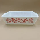 Pyrex Pink Gooseberry #503 1.5 Qt Refrigerator Dish No Lid