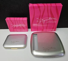 Two Mary Kay MK Signature Custom Refillable Compact 9004 & 2505 NOB