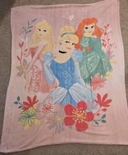 Princess Blanket 2015. Pink. Bright Colors Good Condition. 1 Minor Flaw.