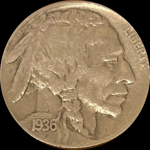 1936 Buffalo Nickel   SHIPS FREE