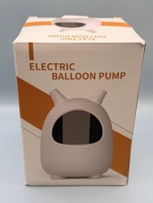 Electric Balloon Pump Air Inflator Portable Party Decoration White