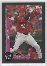 2021 Topps Brooklyn Collection Black 39/75 Juan Soto #39 qf6