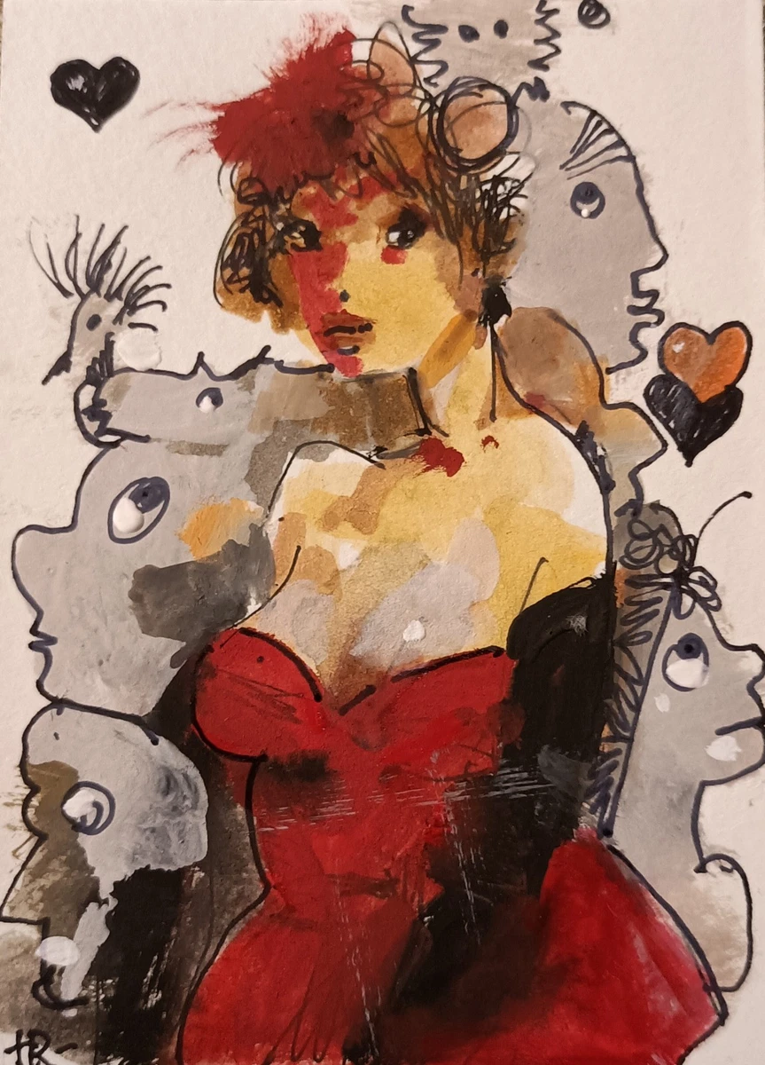 动画艺术抽象绘画| eBay