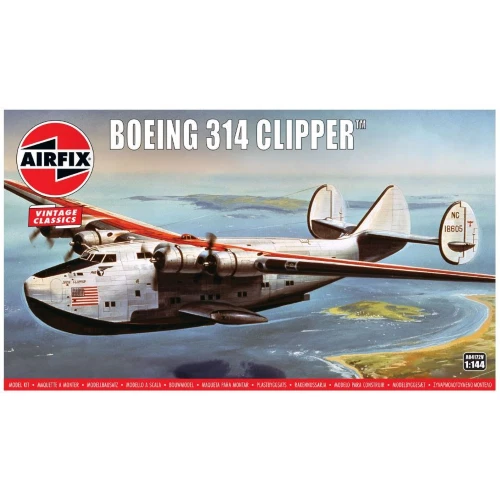 BOEING 314 CLIPPER KIT 1:144 Airfix Kit Aerei Modellino Nuovo - Immagine 3 di 3