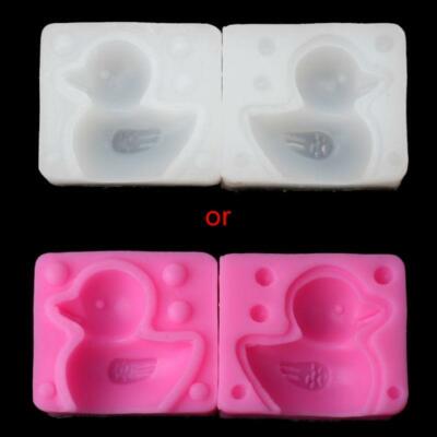 3D Duck Shape Silicone Mold Cake Fondant Soap Resin Jewelry Making Mould
