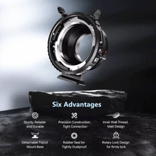 Viltrox PL-E Manual Focus Lens Adapter Ring for PL-Lens to Sony E Mount Camera