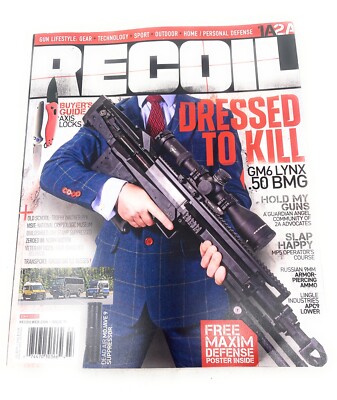 RECOIL Magazine 2024 Issue 71  Dressed to Kill Free Maxim Defense Poster Inside