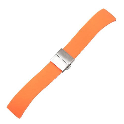 Silicone Rubber Watch Strap Wrist Bracelet 14mm 16mm 18mm 22mm 24mm - Picture 7 of 12
