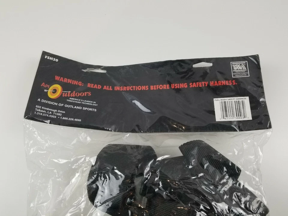 API Outdoors Full Body Safety Harness Tree Stand Hunting - Image 4 of 4