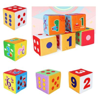 Trocken Abwischbare Schaumstoffwürfel 10x10cm - Leere Lernwürfel Für Kinder | Mit Whiteboard-Markern Beschreibbar | Für Schule & Zuhause