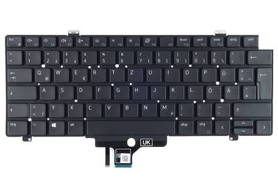 Tradebit Tastatur für Dell Latitude 5420 5421 7420 7520 DE QWERTZ Beleuchtet