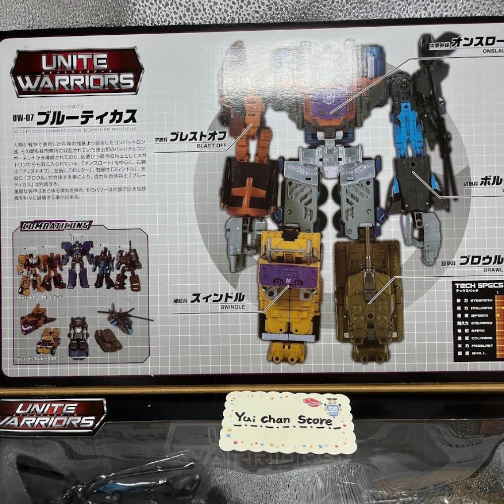 Takara Tomy Transformers Unite Warriors UW07 Bruticus Action