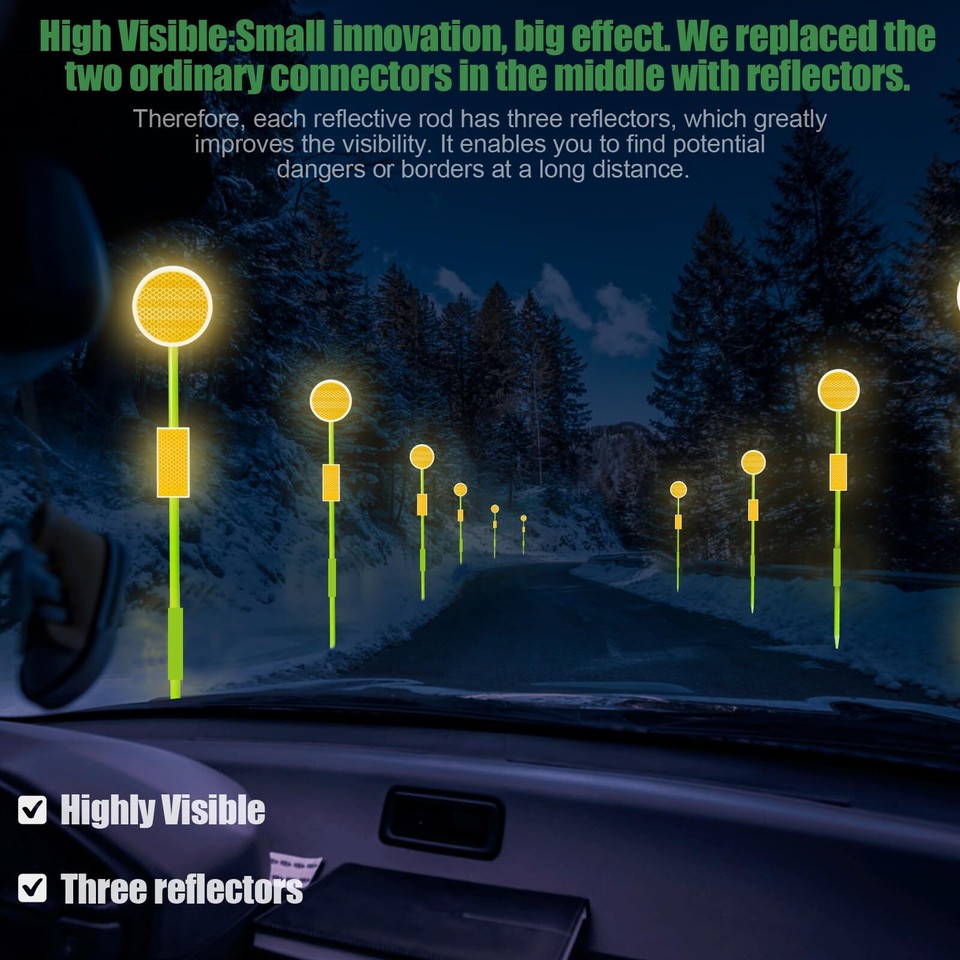 Driveway Markers Reflector Professional Reflective Driveway Markers for